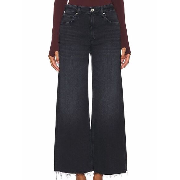 Citizens of Humanity Lyra Crop Wide Leg Jeans Medallion - Picture 1 of 11